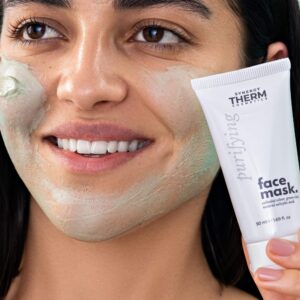 Mască de față pentru pori, decongestionantă, Purifying Face Mask, cu Acid Salicilic, Argilă Verde și Argint Coloidal, pentru curățarea intensă a porilor - imagine 5